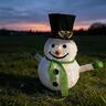 Pop Up Snowman Light 70cm