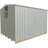 Shed H:1830mm, W:3030mm, D:2280mm Alu-Zinc