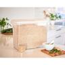Food Storage Container with Scoop 13 litre Clear