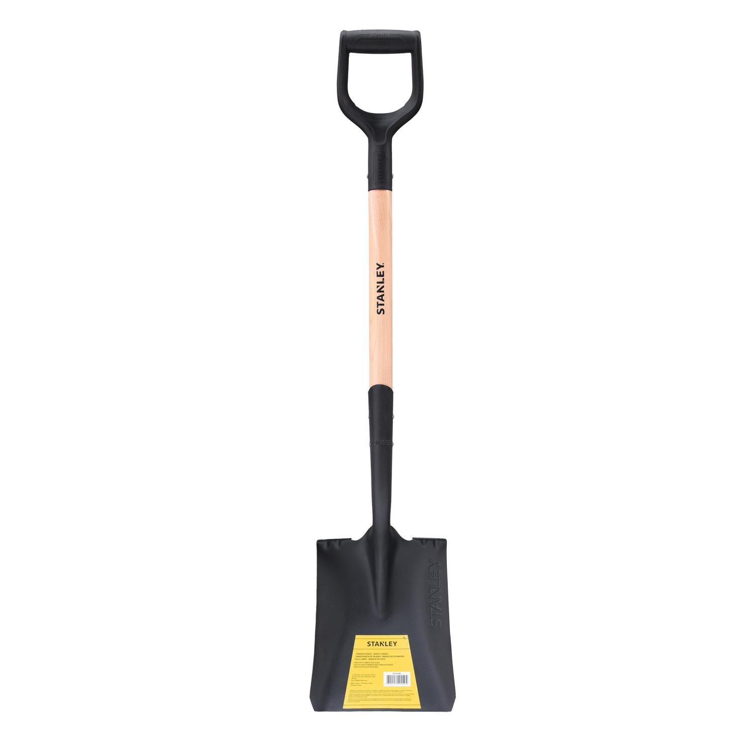 Carbon Steel D-Handle Square Mouth Shovel