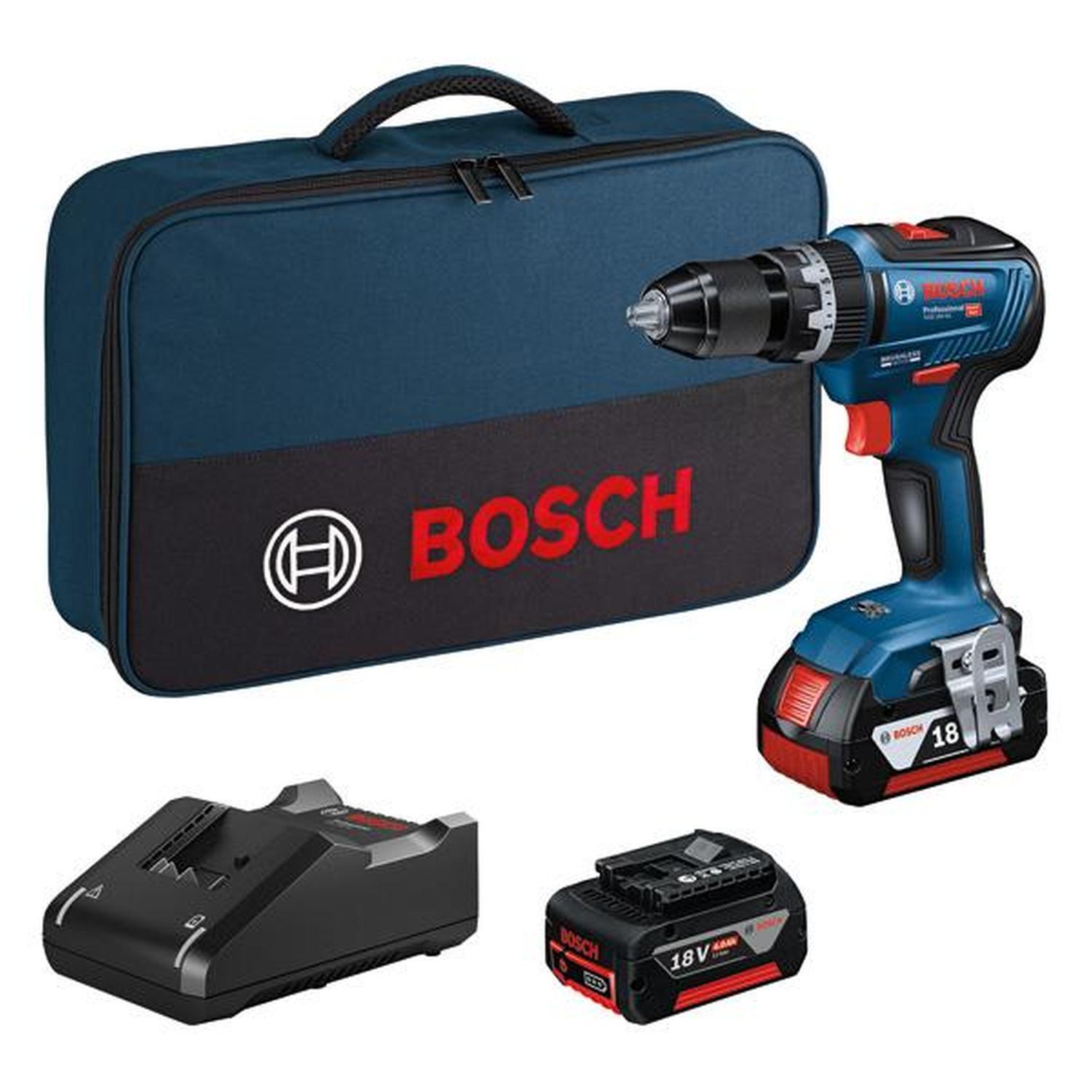 Brushless Hammer Drill Kit 2 x 4.0AH 18 Volt