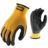 Rubber Coated Gripper Gloves