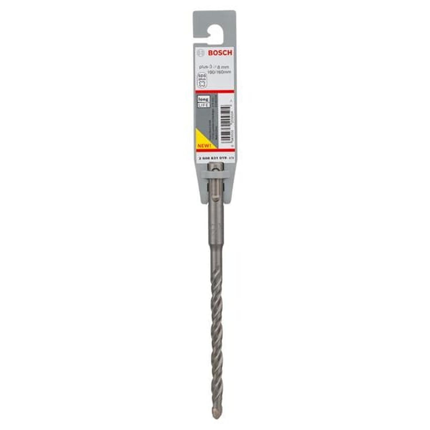 SDS Plus-3 Drill Bit  8 x 100 x 165mm