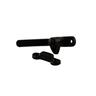 Split Rail Window Fastener Left-Hand 66mm Black