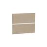 Wall Hung Vanity Cabinet Handleless Drawer Front Set 600mm Premium Ply
