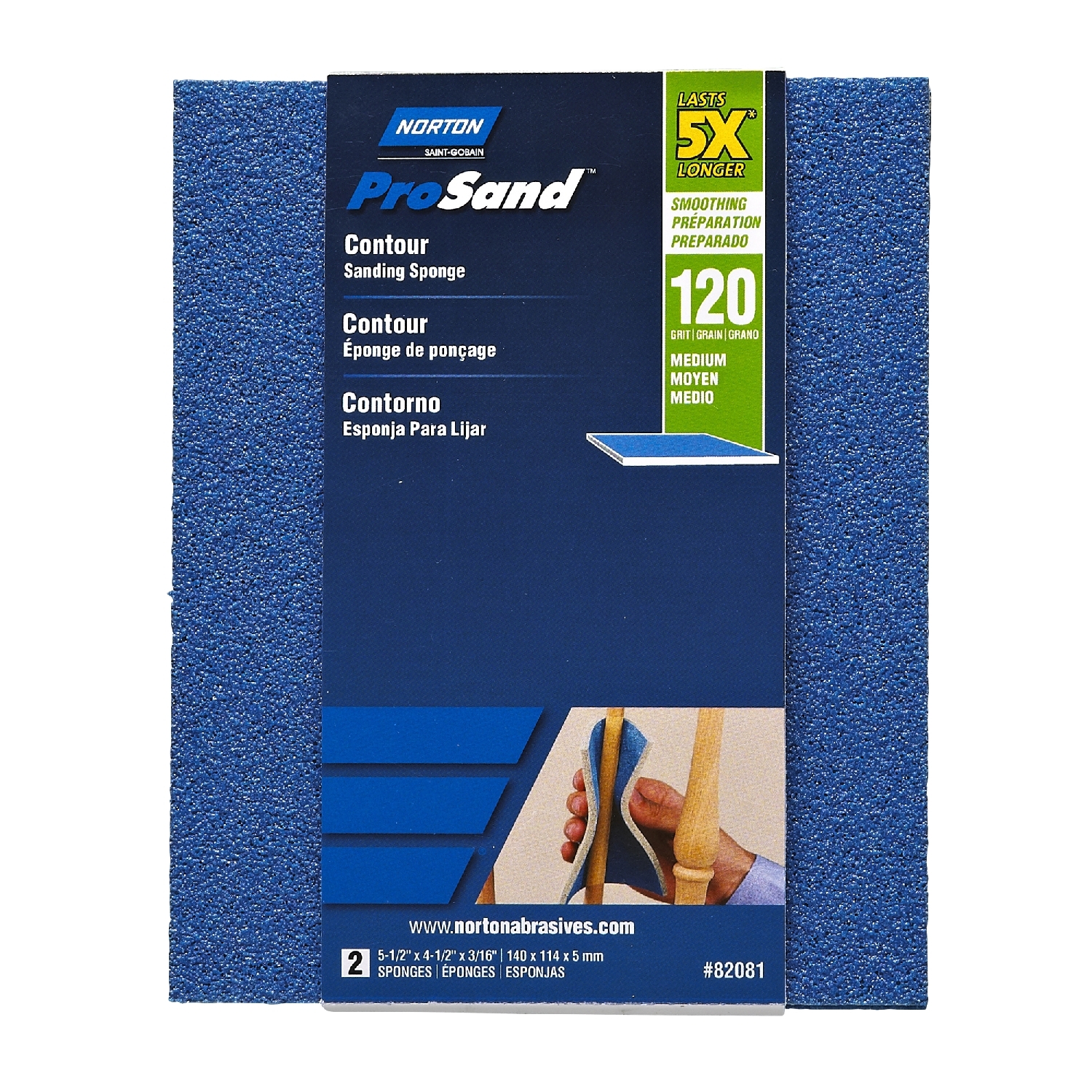 Sanding Sponge 120 Grit