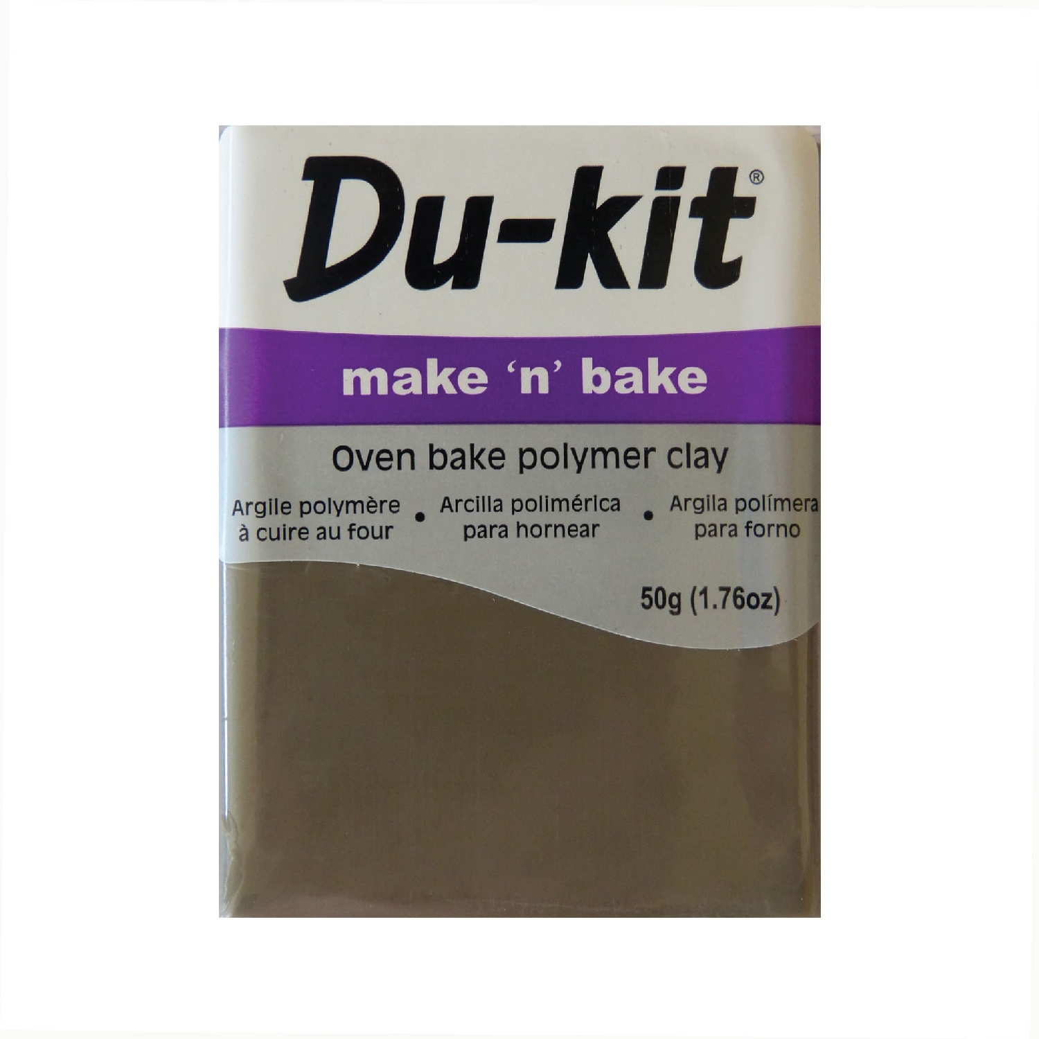 Oven Bake Polmer Clay 50 g Stone