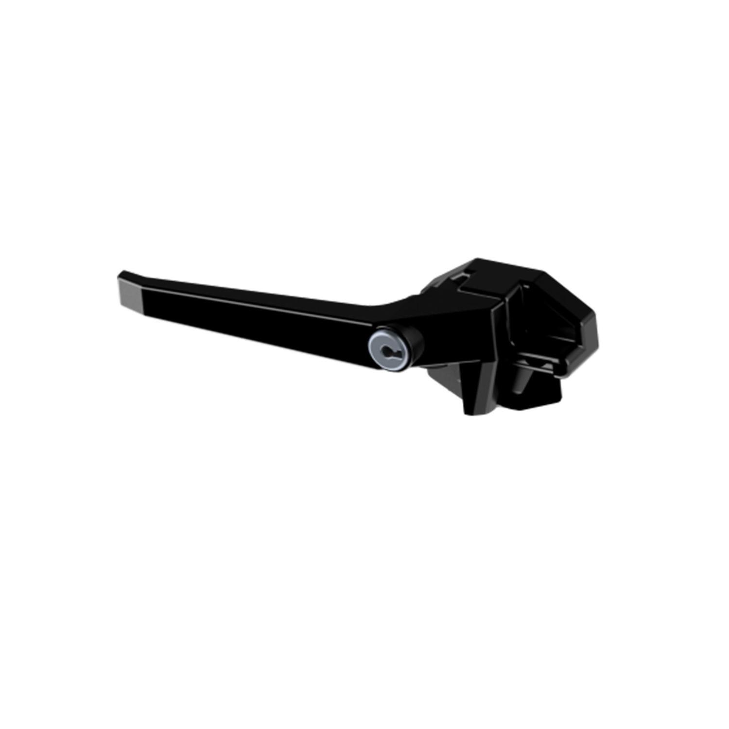 Window Handle Locking Wedgeless Left-Hand Sub Fix 107mm Black