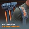 Tall Centipede Work Stand 600x1200x914mm Orange