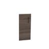 Floor Standing Vanity Cabinet Door 300mm Charred Walnut