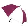 Golf Umbrella White & Red Plum