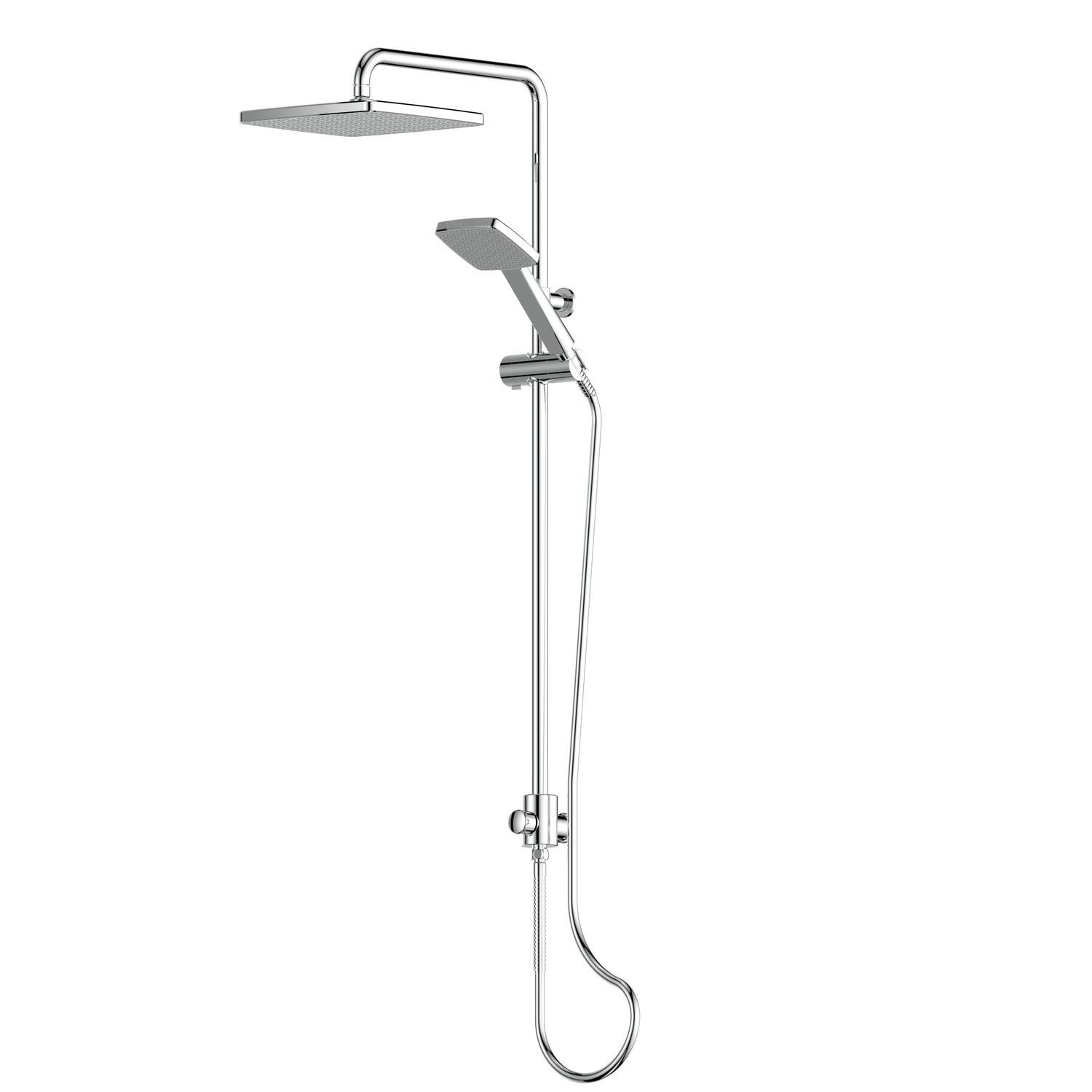 Twin Rail Shower