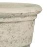 Tall Country Resin Cup Pot L White