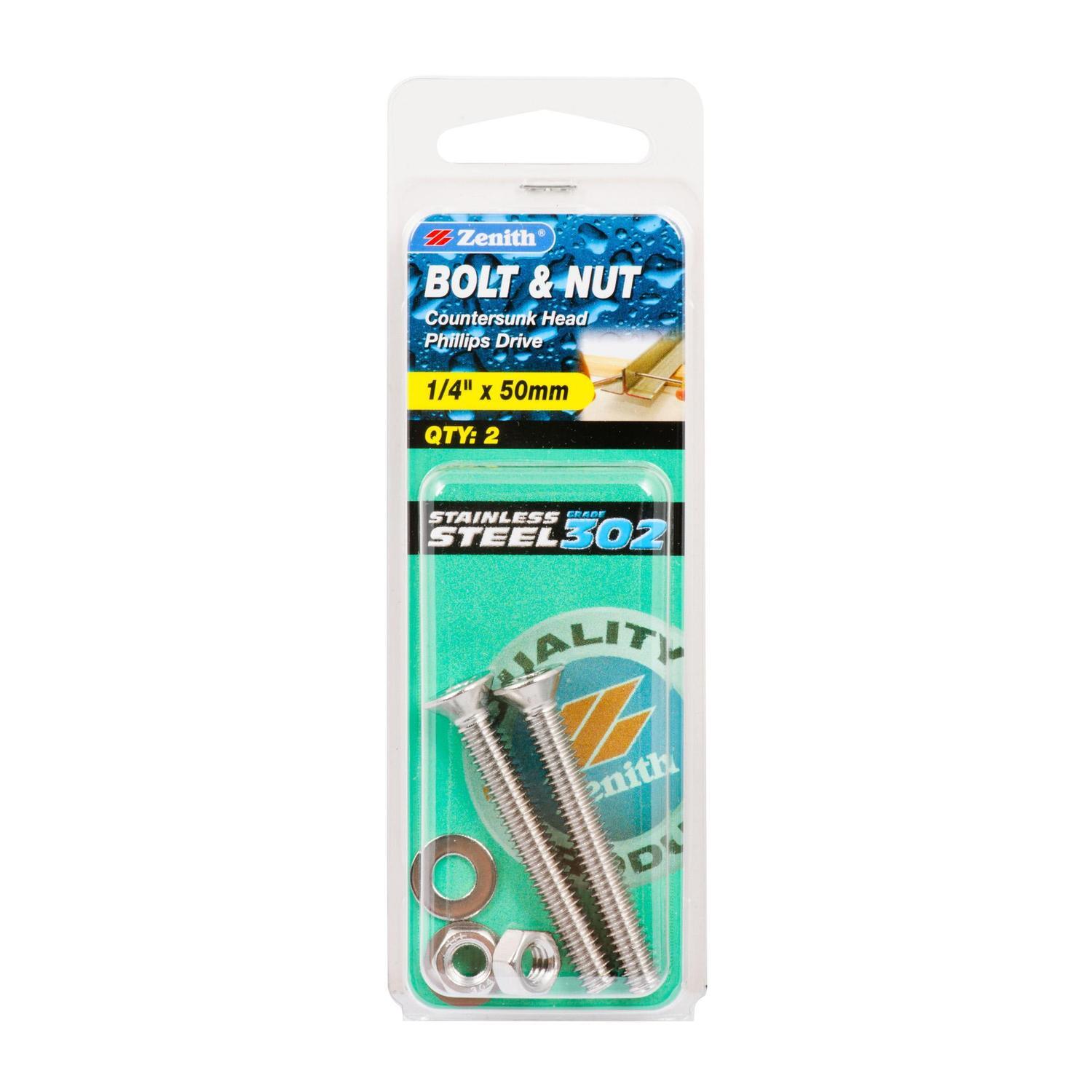 Countersunk Bolt & Nut