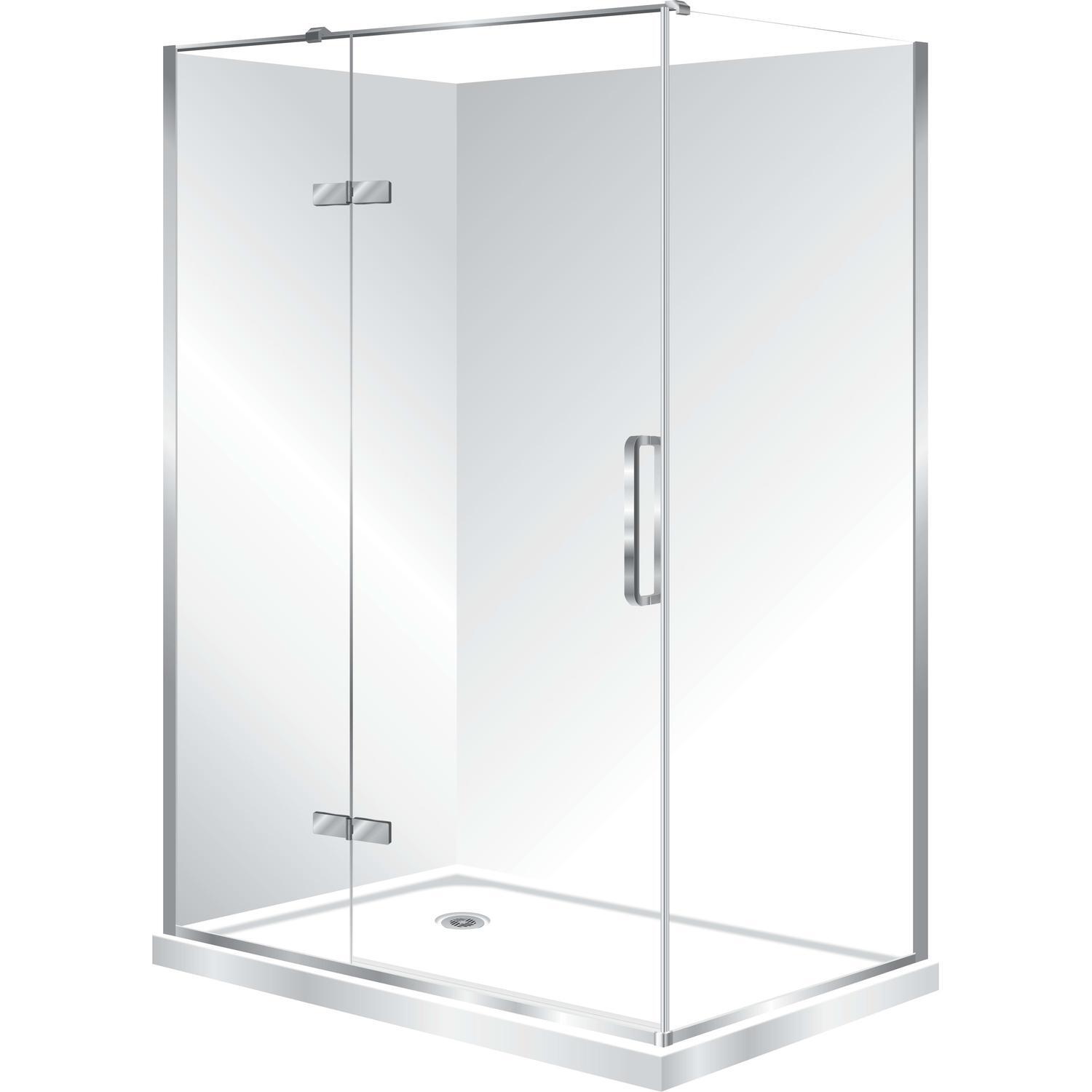 Pivot 2 Sided Shower Left Hand Tray