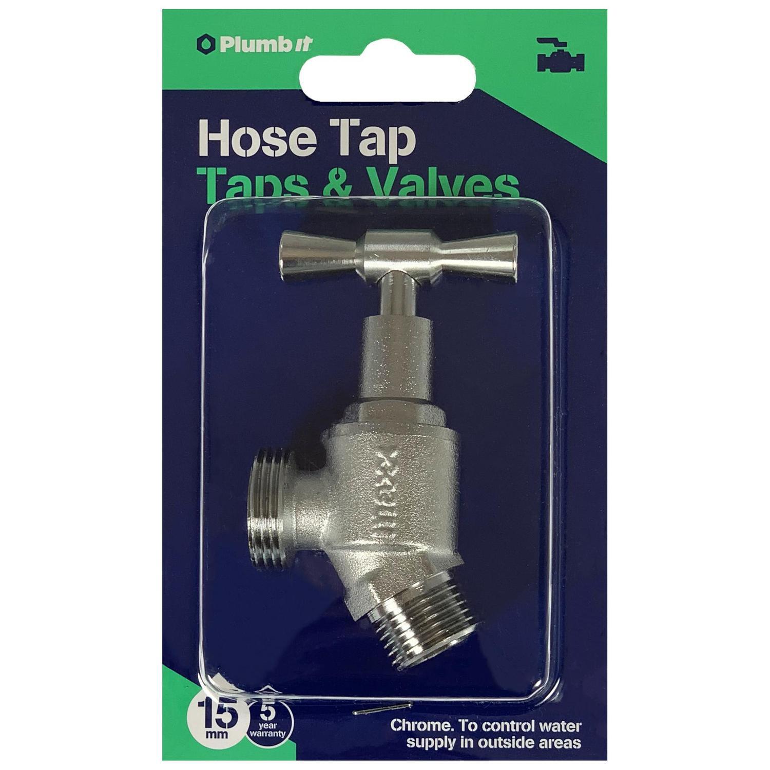 Standard Hose Tap Chrome Male