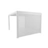 Outdoor Gazebo Roller Blind 3m White
