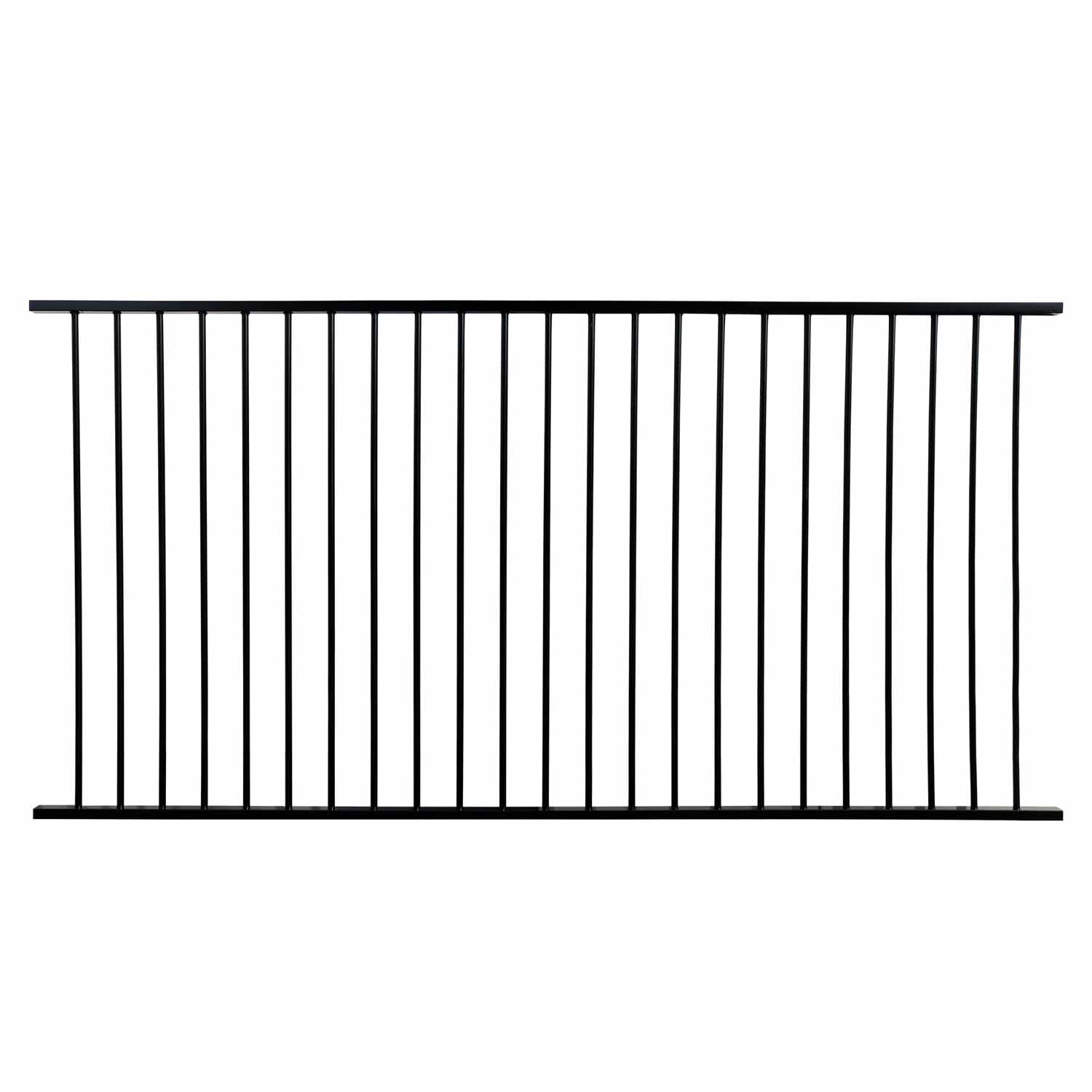 Aluminium Perimeter Flat Top Fence Panel