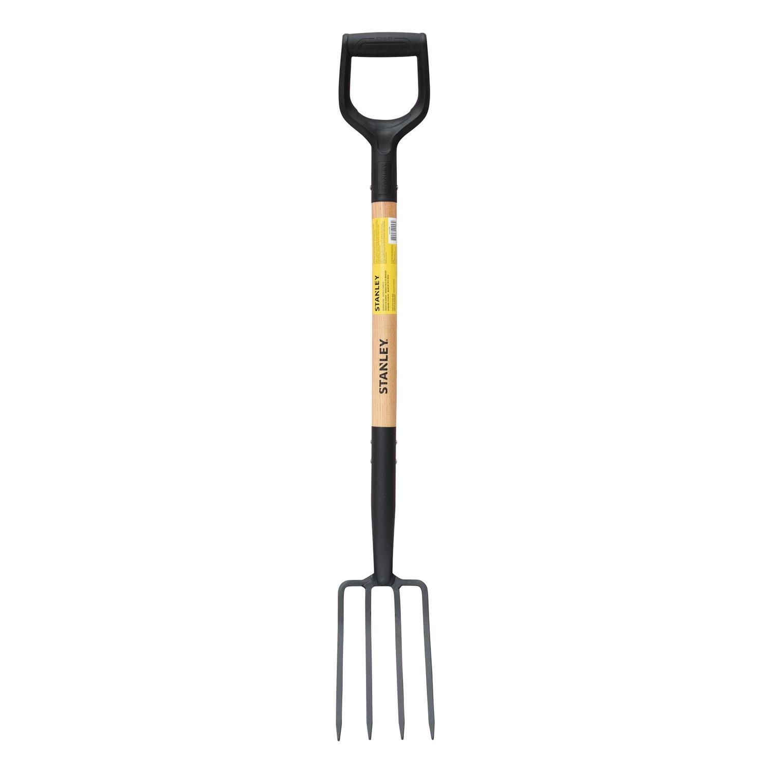 Carbon Steel D-Handle Border Fork
