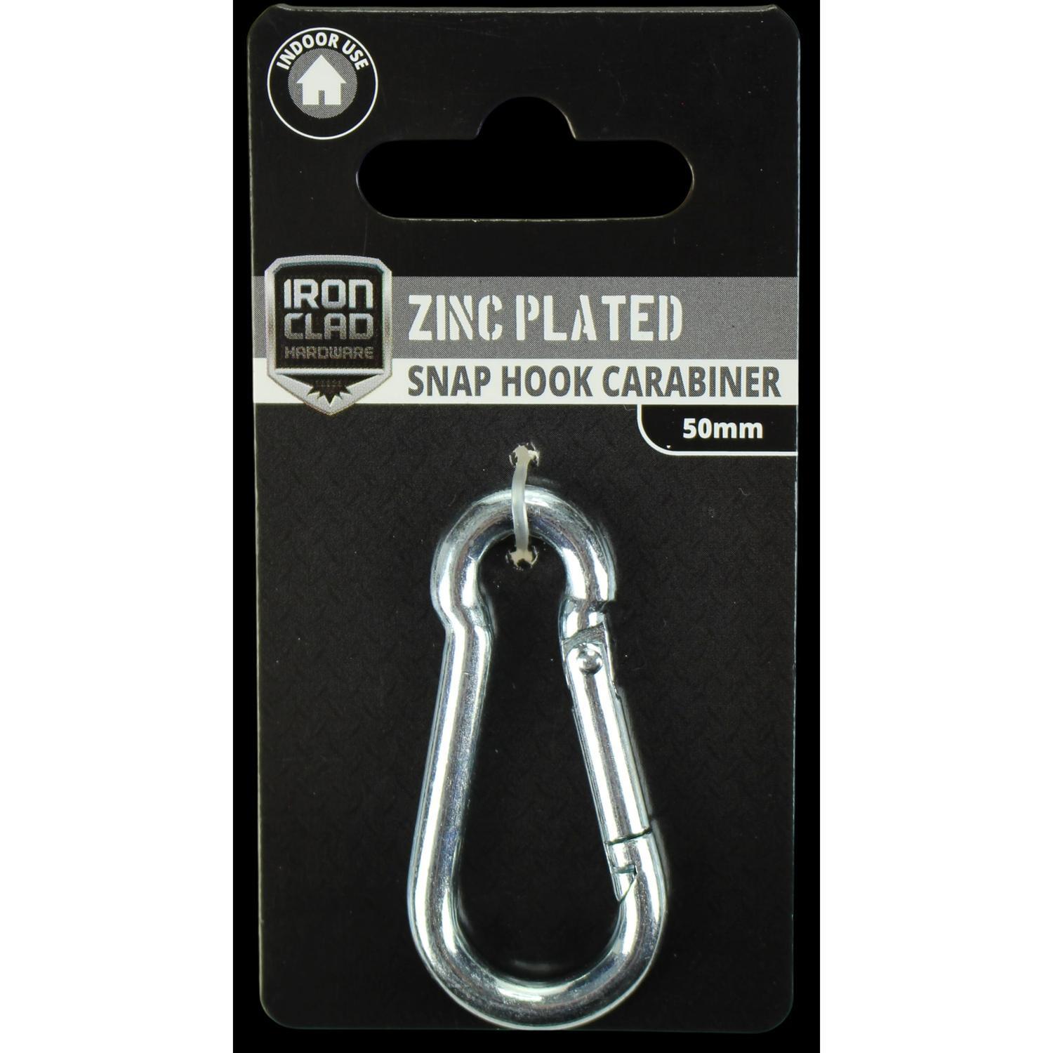 Snap Hook 50mm Zinc Plated