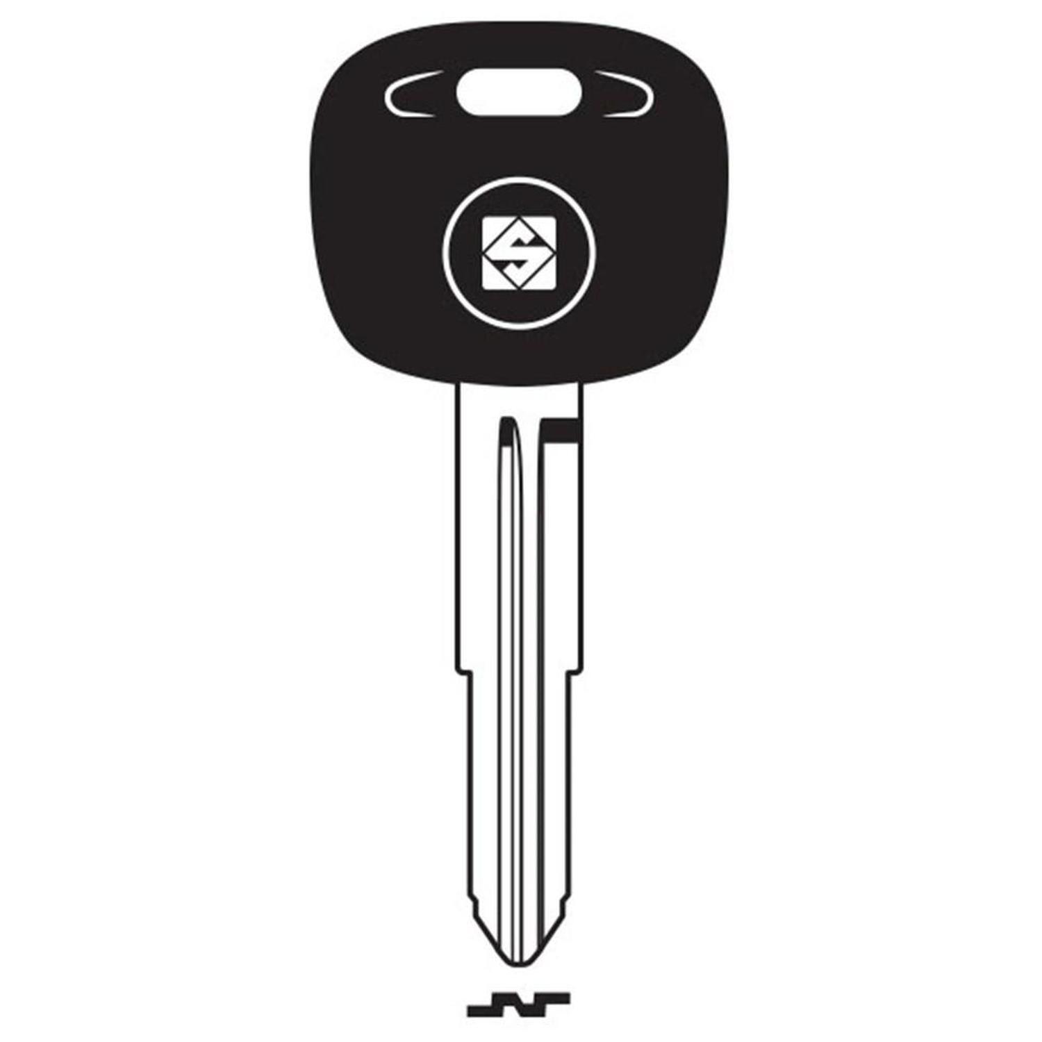 Automotive Key Black