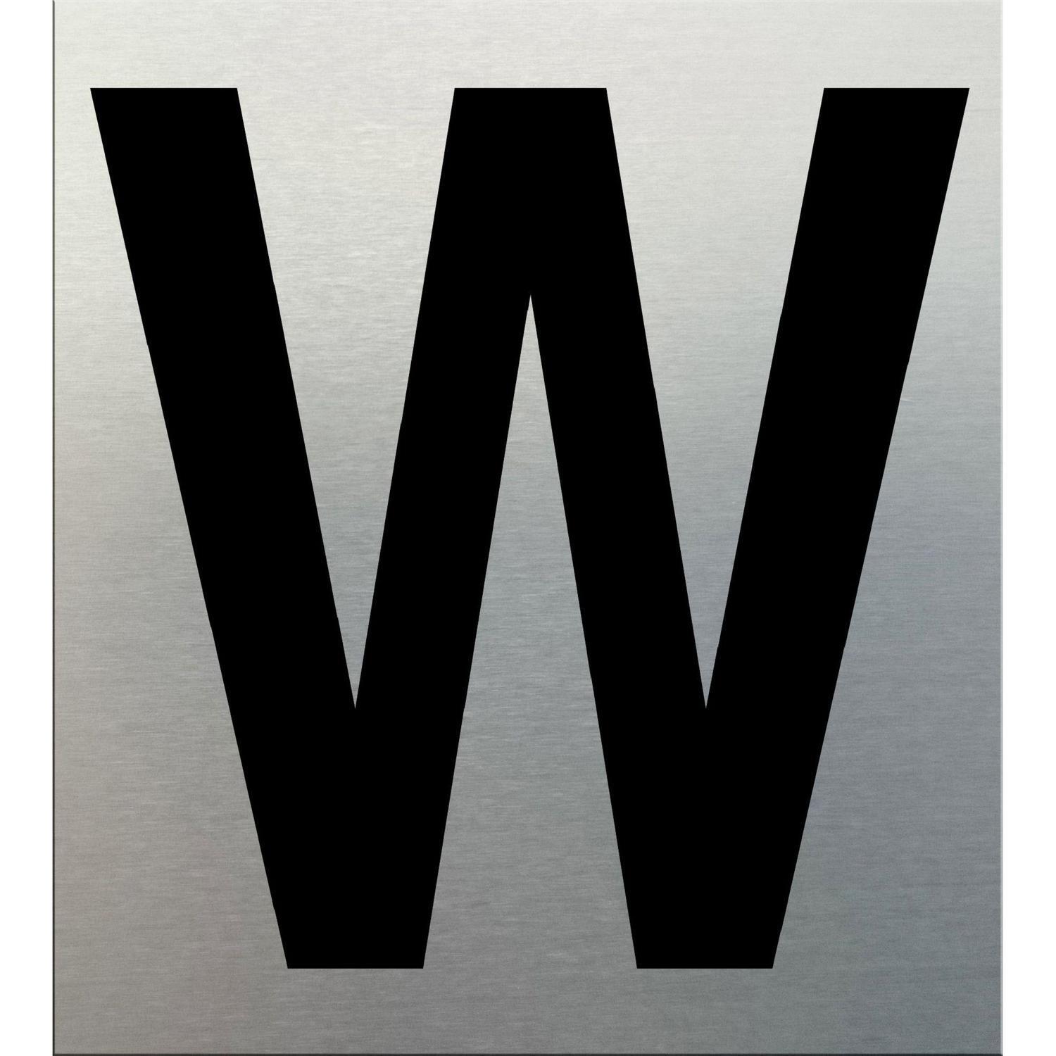 Sign Letter W