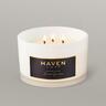 Candle Scented Luxe Glass W/Lid 8.2cm
