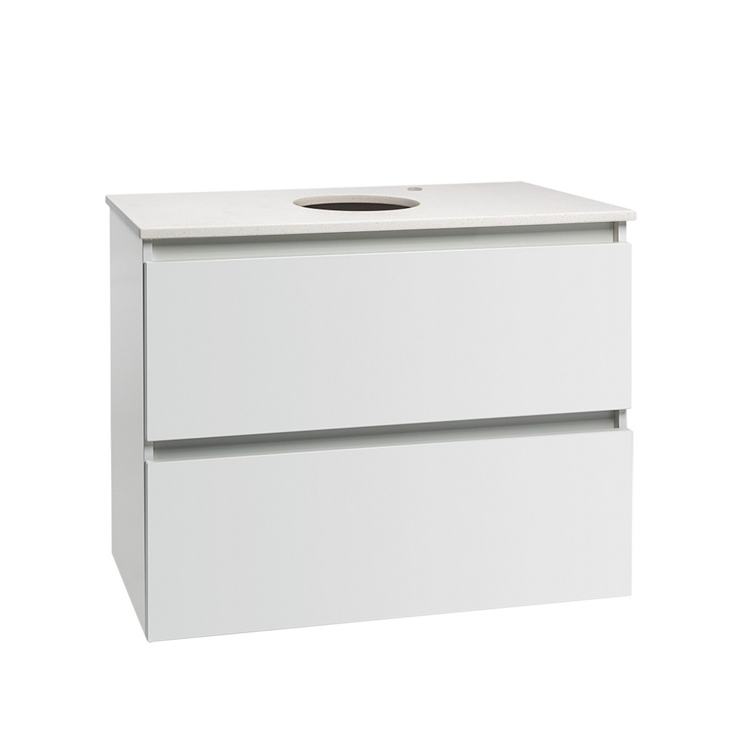 Valencia Wall Hung Single Bowl 2 Drawer