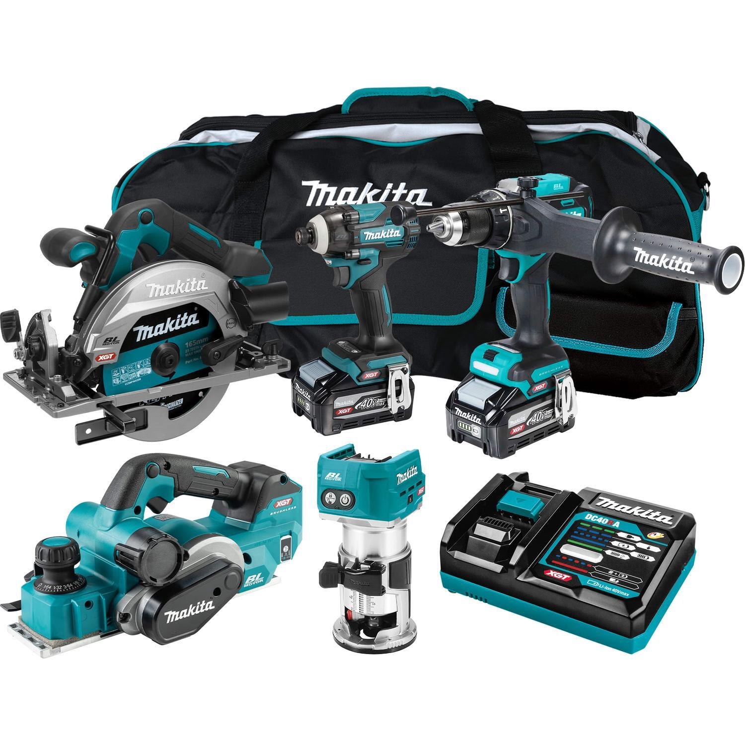 Brushless 5 Piece Combo Kit 40 Volt
