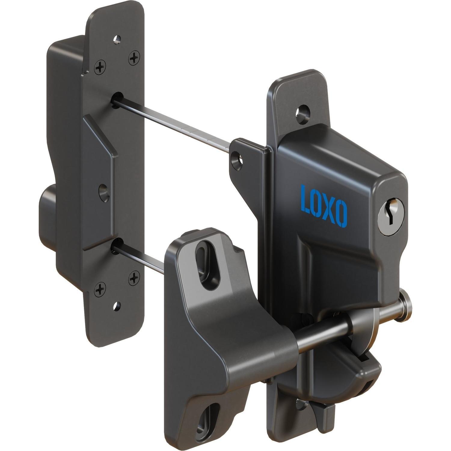 Double Sided Locking Latch & Screws Set