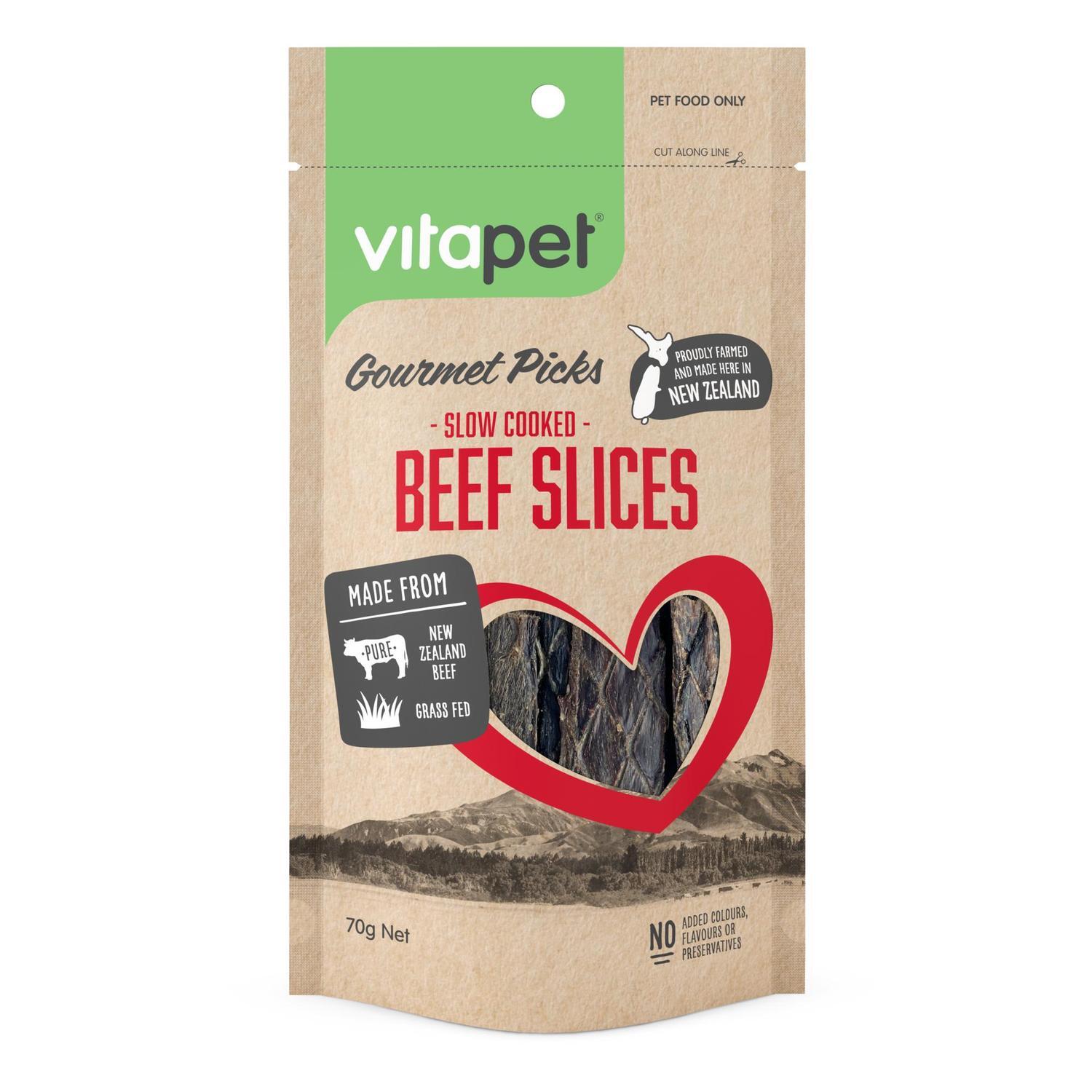 Dog Treat Gourmet Picks Beef Slices