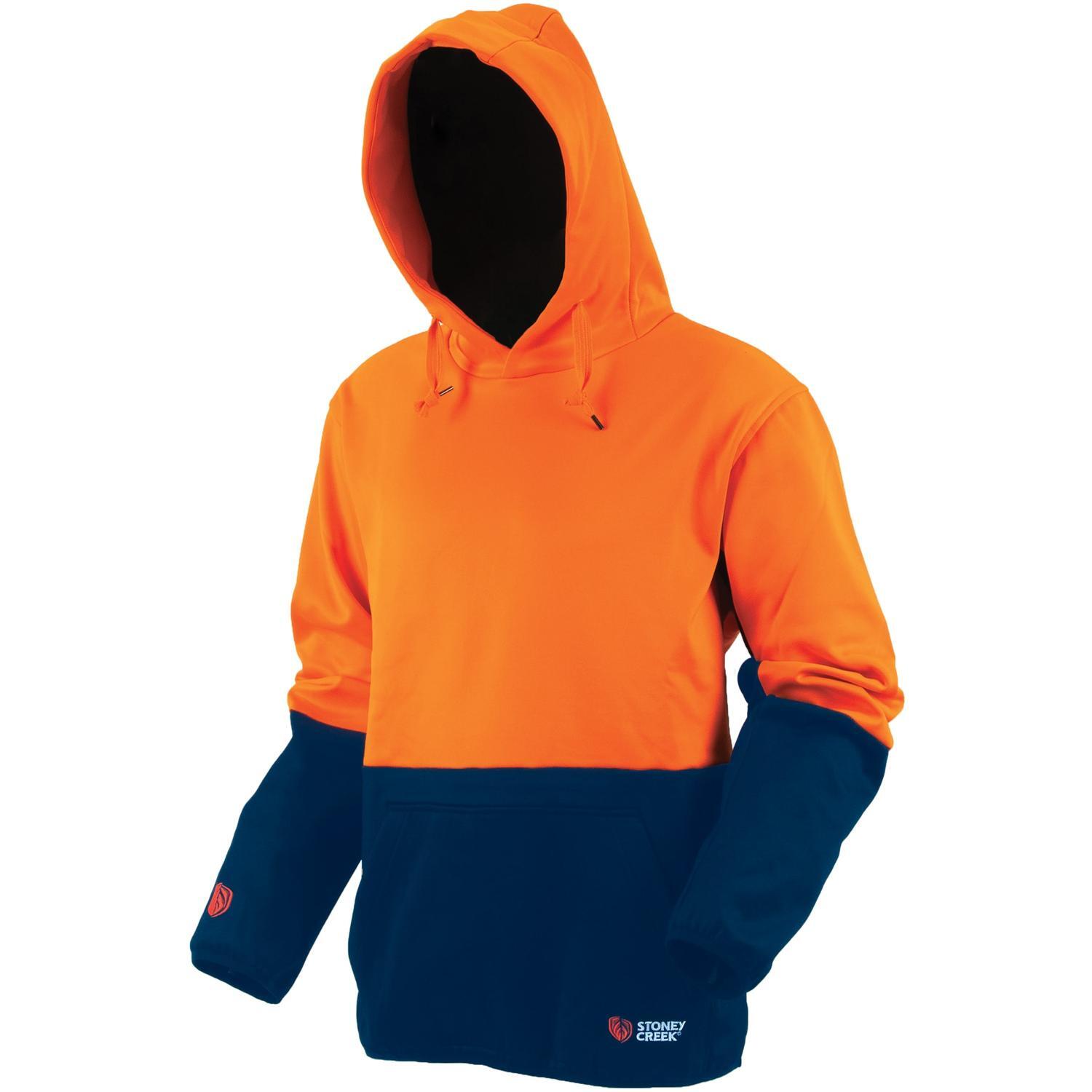 Trade Hoodie 3XL Orange/Navy