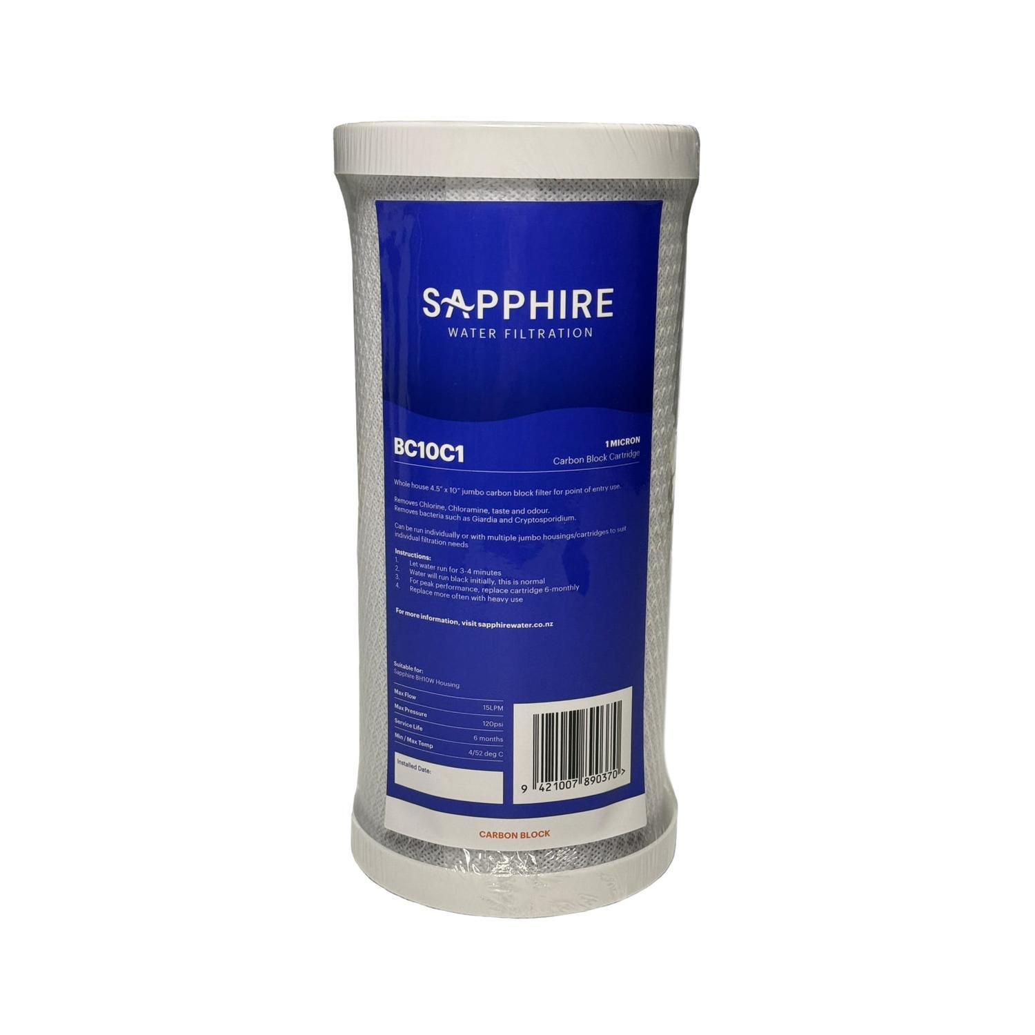 Carbon Block Filter 4.5" x 10" 1 Micron