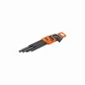 9 Piece Metric Hex L-Key Long Ball End Set
