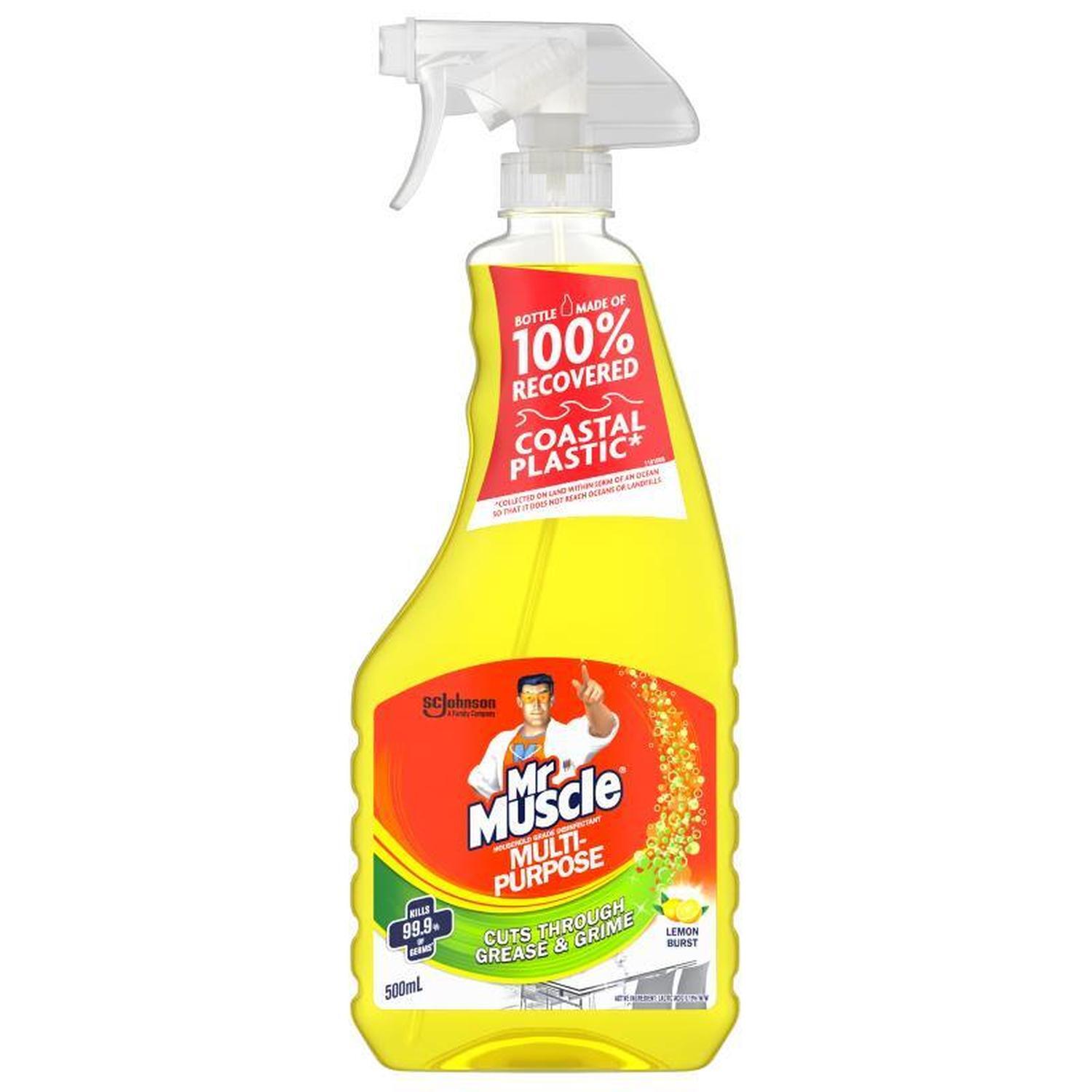 Mr Muscle Multi-Purpose Pet 500ml Lemon