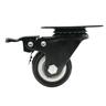 Urethane Swivel Castor with Brake 50mm Black