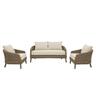 Outdoor Lounge Setting 3 Piece