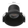 8W CCT Antiglare Downlight Black