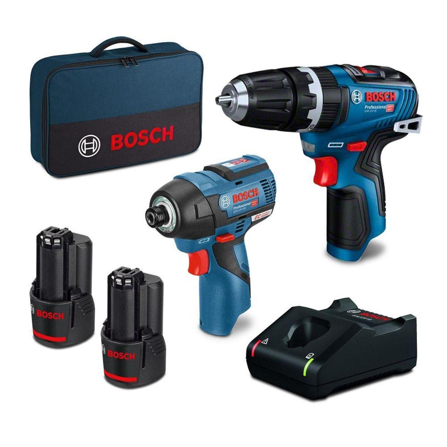 Combo Kit GSB 12V-35+GDR 12V-110+2x3Ah+G