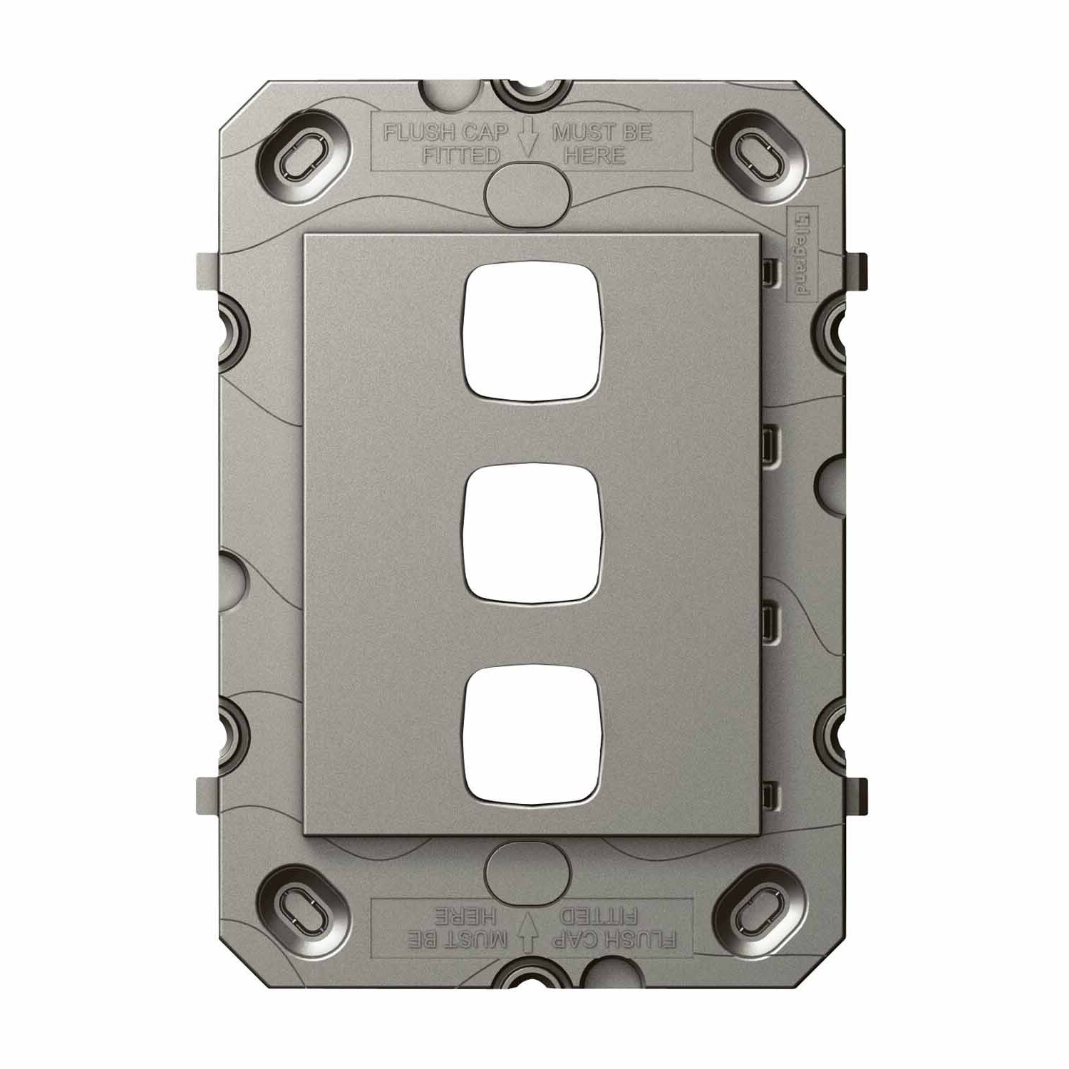 Arteor 3 Gang Switch Grid Only