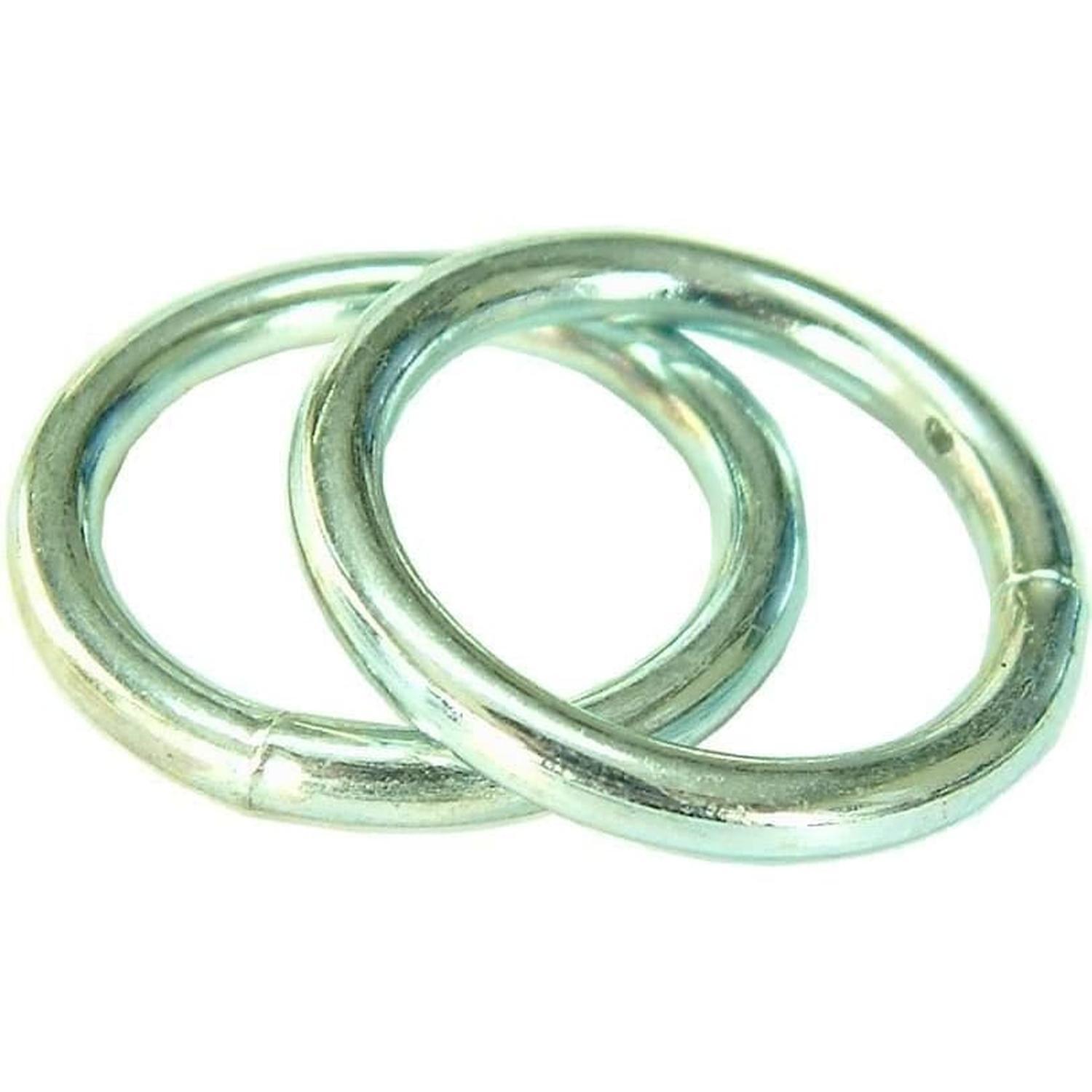 Welded Ring Zinc Plated 5mm x 50mm