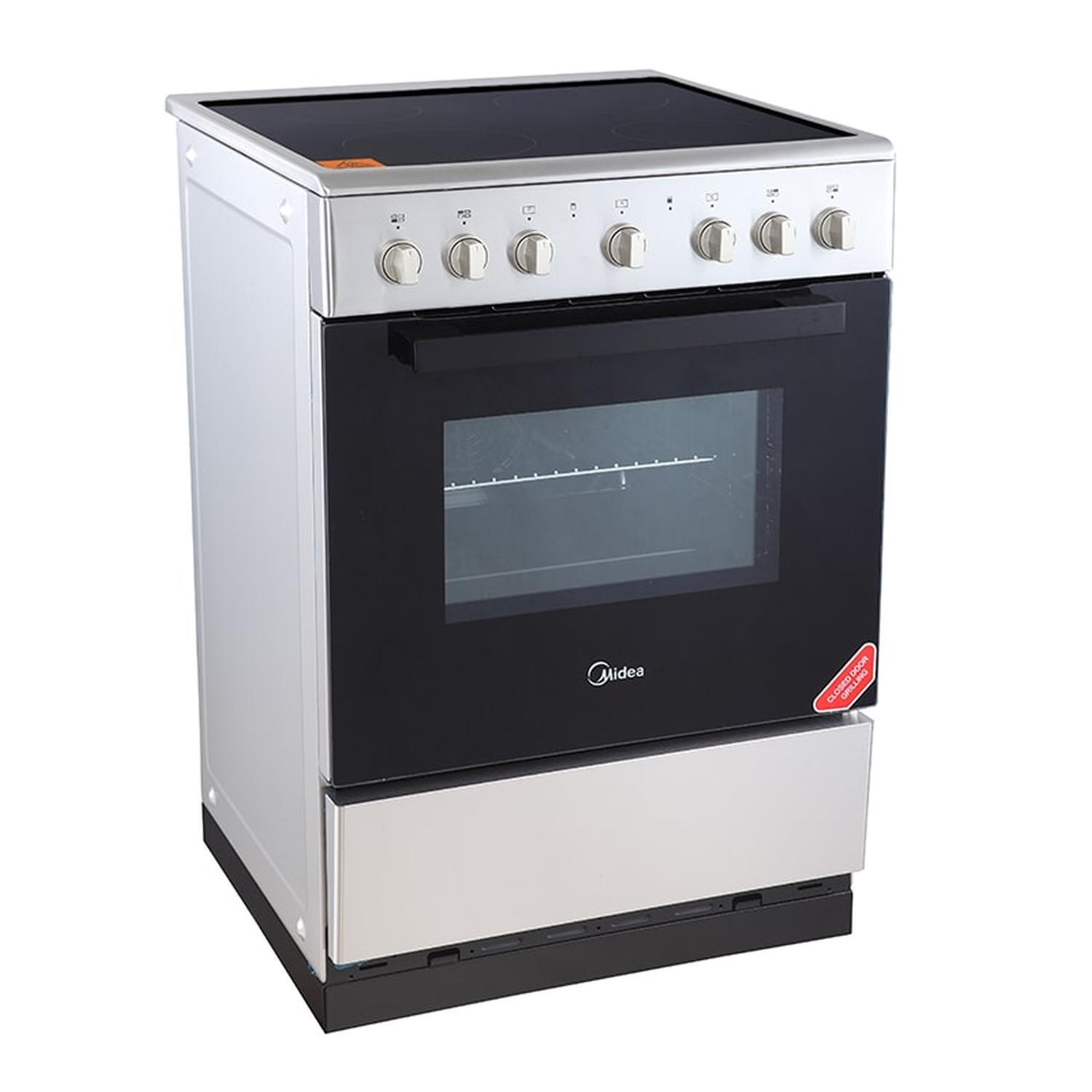 60cm Freestanding Electric Stove Ceramic Cooker Stainless Steel