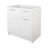 Kera Floor Standing Vanity 750mm White