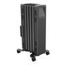 Oil Free Column Heater with Turbo Fan 1.5kw Black