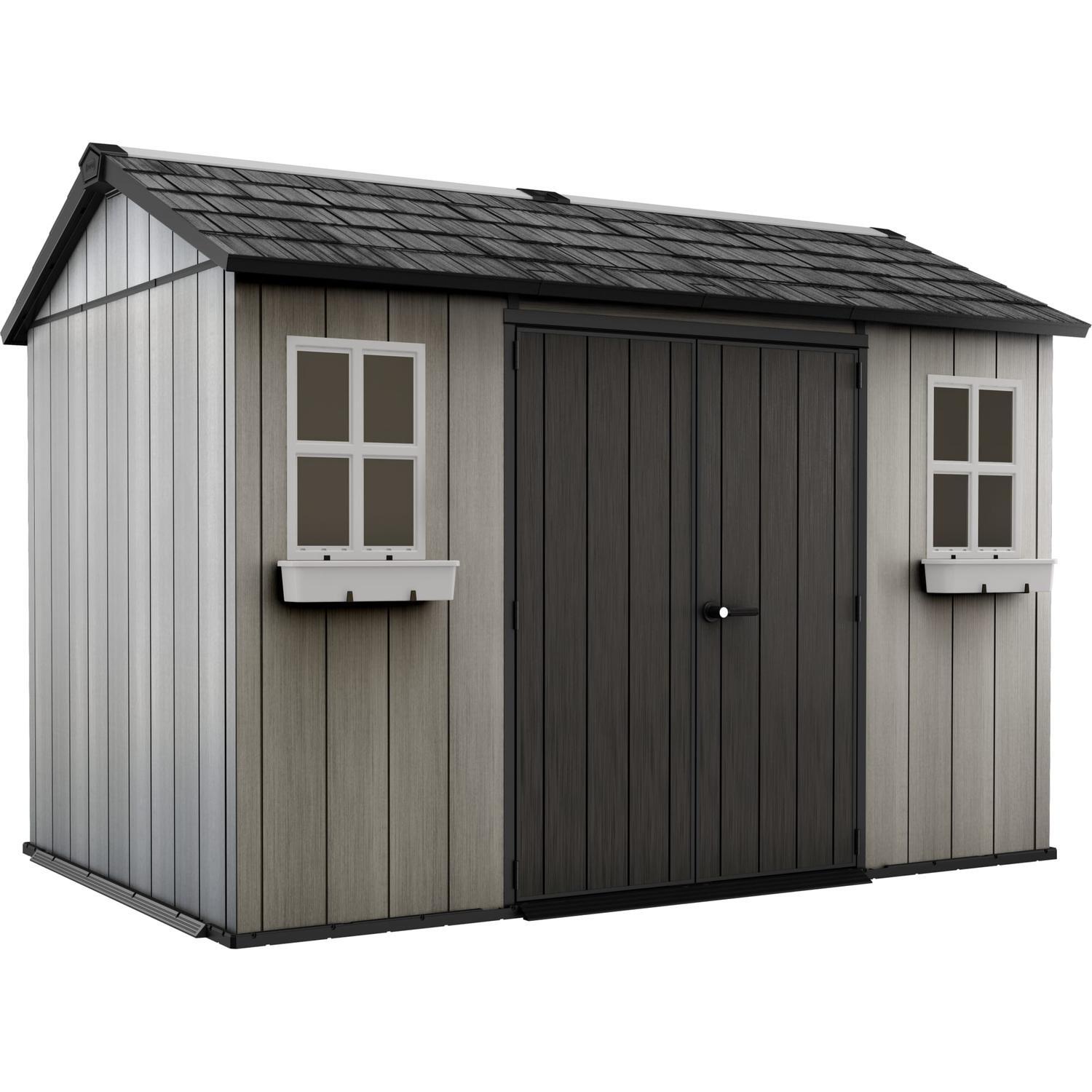 Shed H:2530mm, W:3500mm, D:2290mm Deco Grey