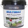 MULTIMAX Multi-Purpose Paint Water Based Acrylic and Linseed Oil 10L Casual Latte Casual Latte