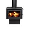 LTD Xtreme Rad Base 18kW Wood Fire and Standard Flue Kit