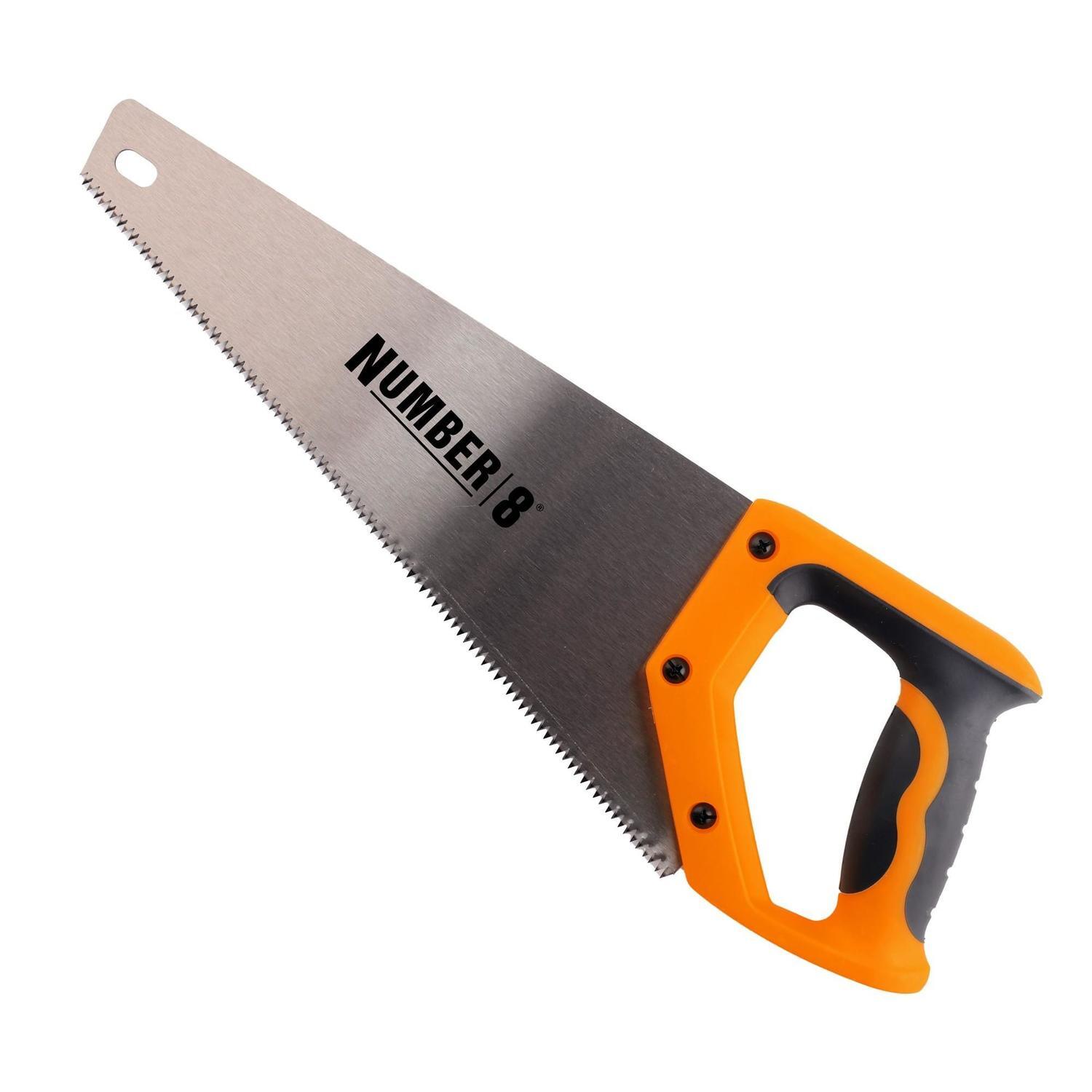 Hand Saw 350mm Black Orange