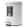 Round Waste Bin 5 litre White