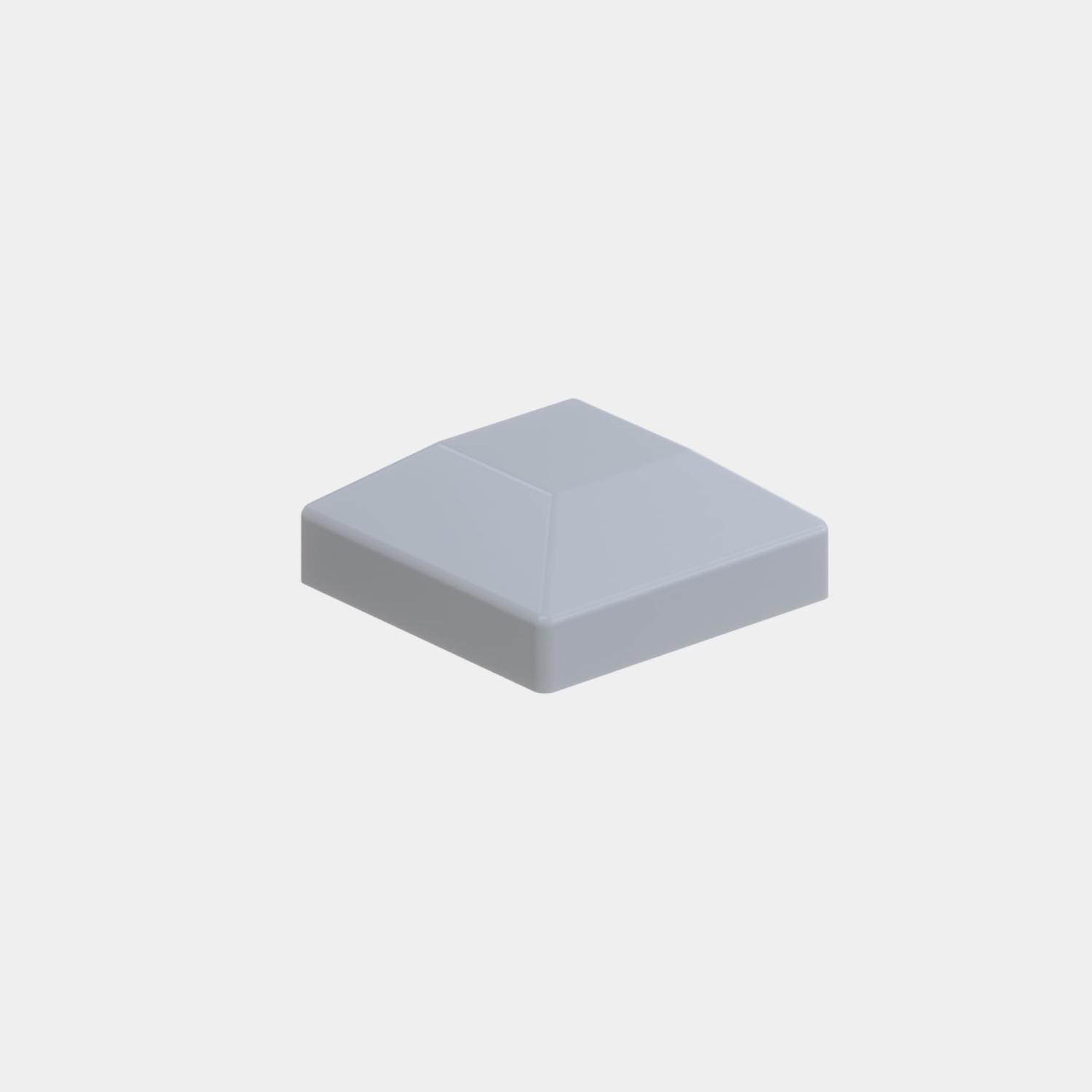 Post Cap Aluminium H : 65mm x W: 65mm Frost